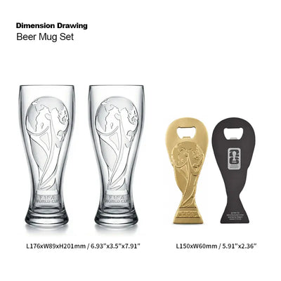 2026 FIFA World cup beer mug